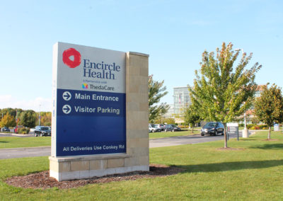 Encircle Health,ThedaCare Main Entrance,Appleton Hospitals,Visitor Parking,fox valley pulmonary medicine building,Chronic Cough, COPD, asthma doctor,chronic Obstructive Pulmonary Disease, Lung cancer, sleep cycle, sleep doctors,pneumonia in kids, signs and symptoms of lung cancer, pulmonary doctor